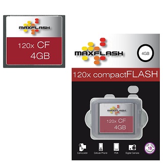 MAXFLASH CF 4GB 120x